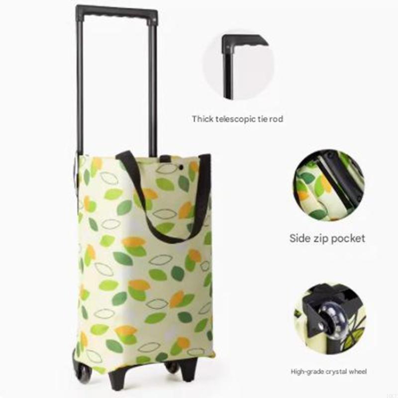 Retractable Handle Foldable Sh - Foldable Rolling Luggage Bag ulasan dan harga