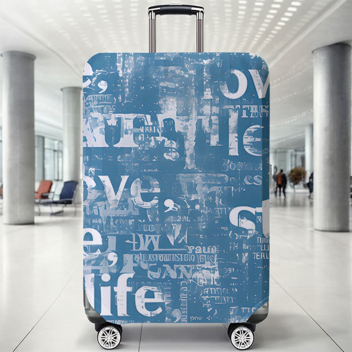 Luggage Cover Protector Elasti - Waterproof Suitcase Cover Protector ulasan dan harga