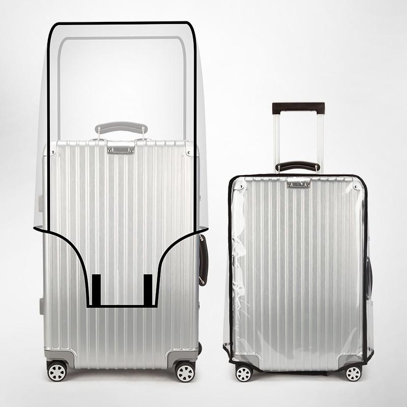 Travel Transparent Luggage Cov - Luggage Protective Cover Transparent ulasan dan harga