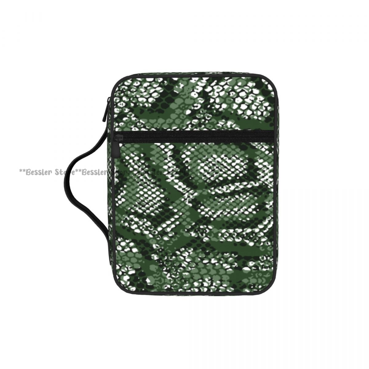 Green Snake Skin Pattern Bible - Handbags ulasan dan harga