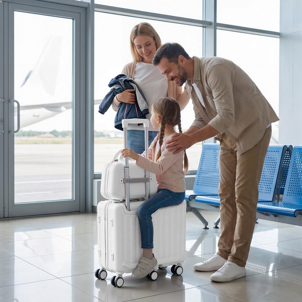 20 Inch Kids Ride-On Luggage F - Kids Ride On Suitcase Scooter ulasan dan harga