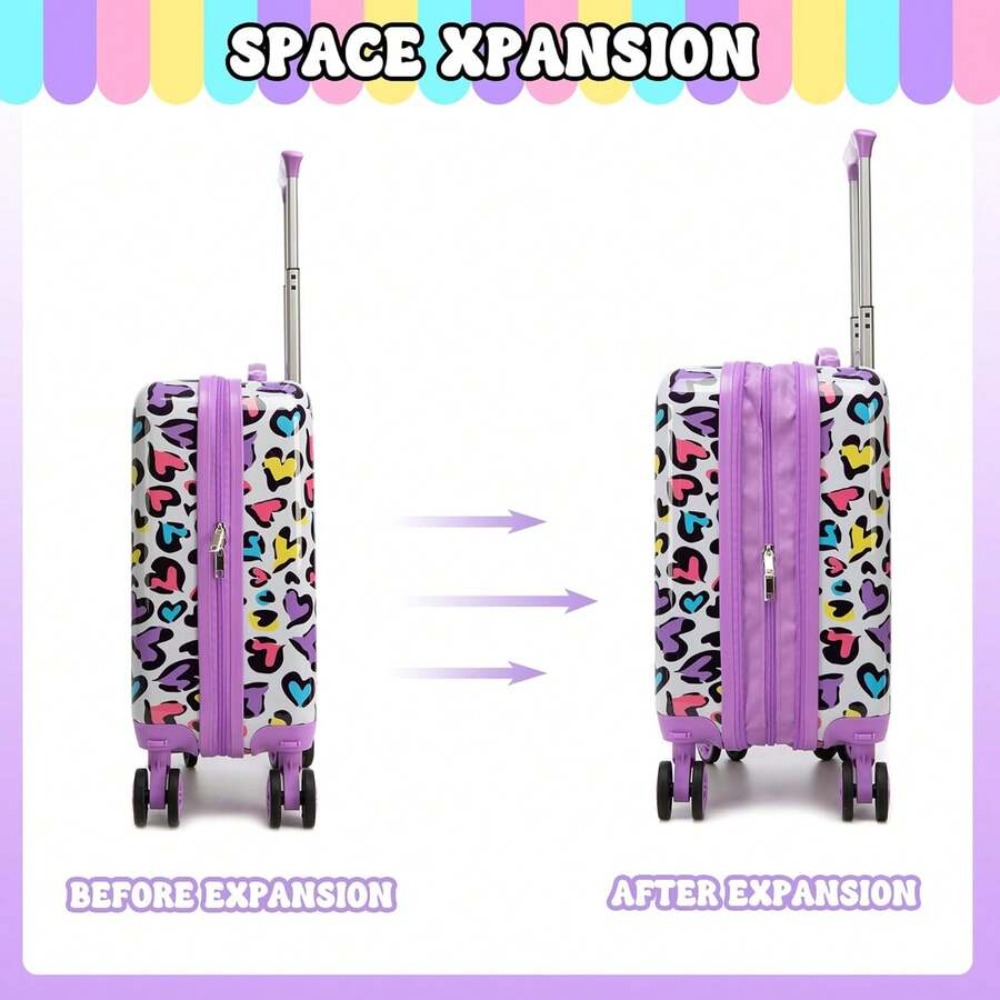 2 Piece Luggage Set With Spinn - Expandable Hard Shell Luggage Set ulasan dan harga