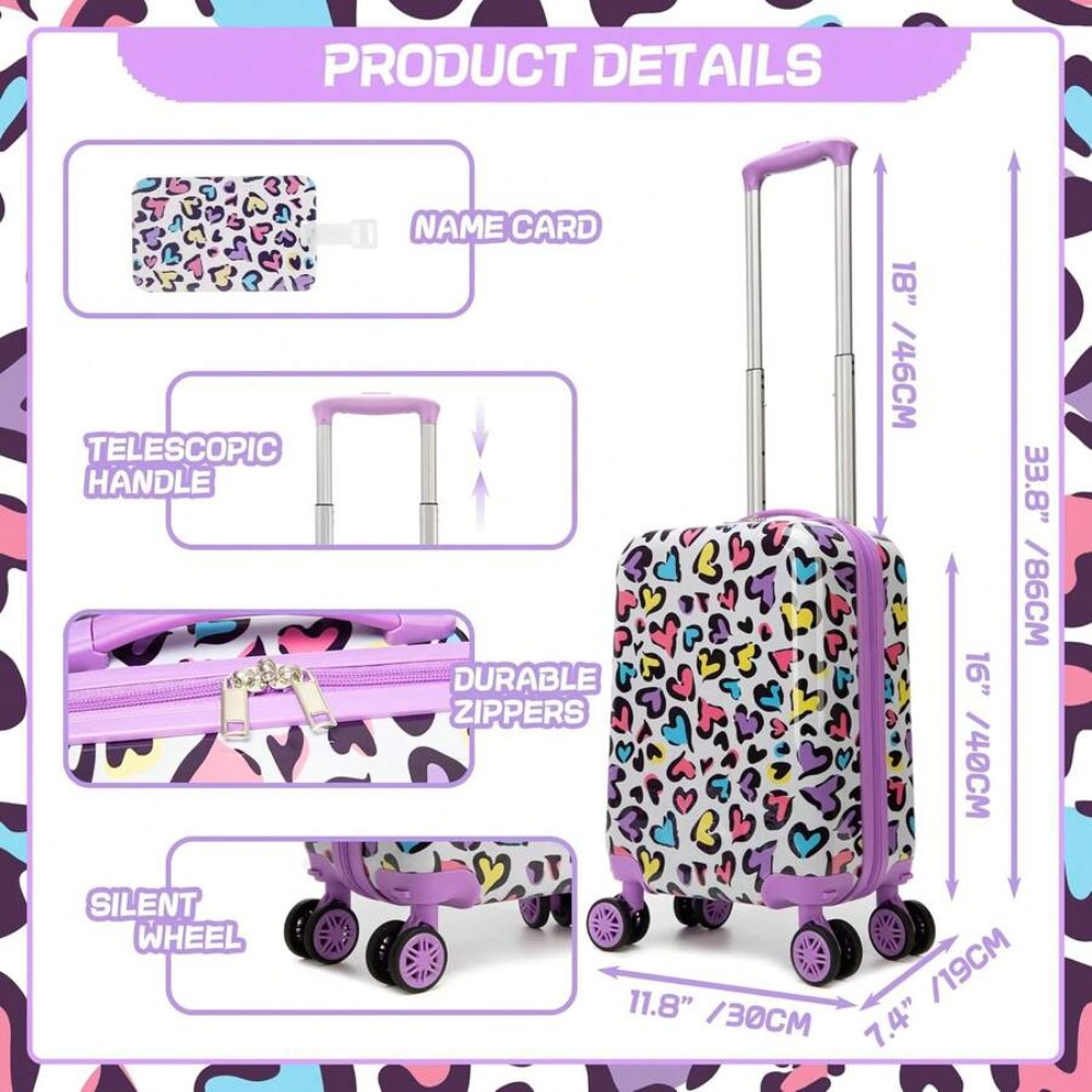 2 Piece Luggage Set With Spinn - Expandable Hard Shell Luggage Set ulasan dan harga