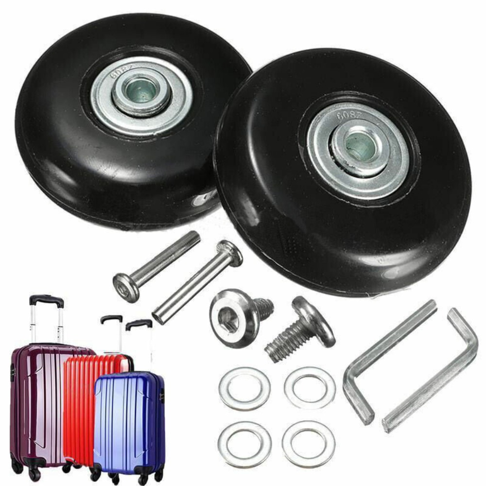57-59MM Durable Silent Dia40mm - Silent Replacement Luggage Wheels ulasan dan harga