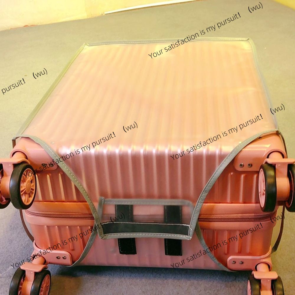 PVC travel transparent waterpr - Luggage Protective Cover Transparent ulasan dan harga