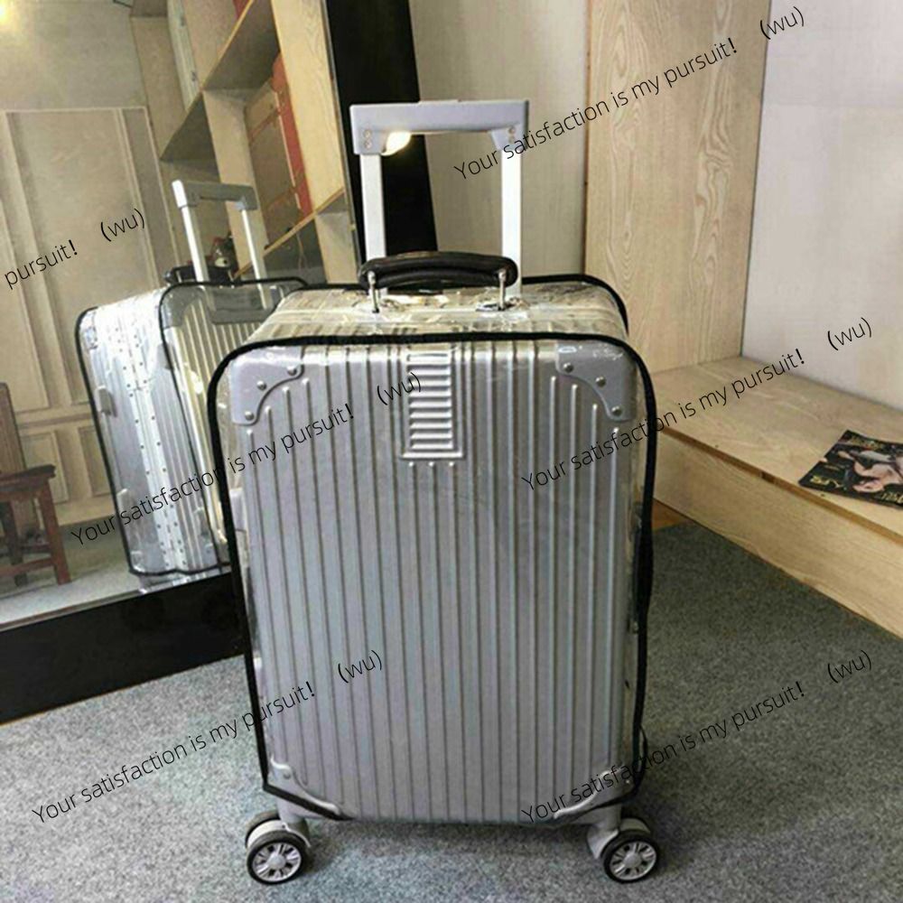 PVC travel transparent waterpr - Luggage Protective Cover Transparent ulasan dan harga