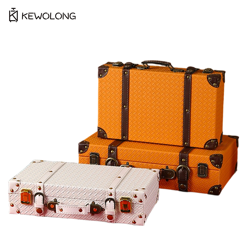 Vintage European Retro Suitcas - Retro Vintage Trunk Suitcase ulasan dan harga