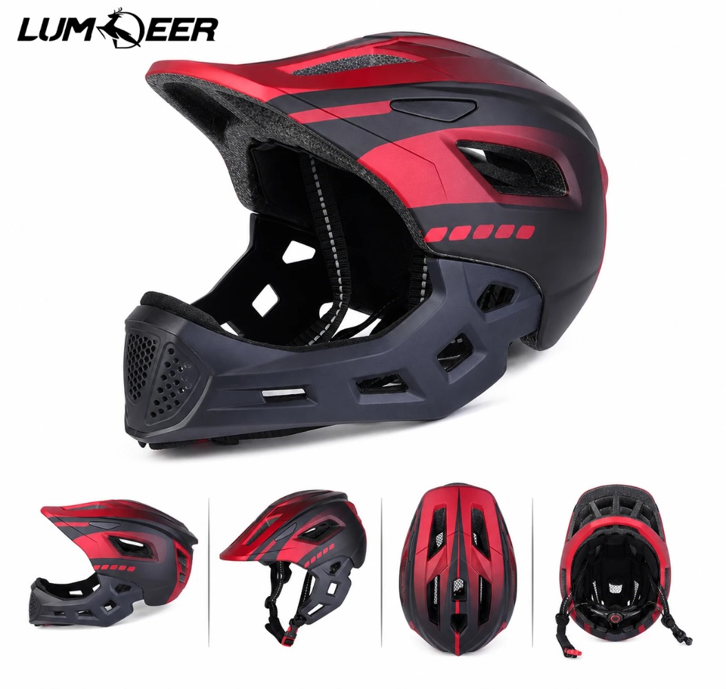 LUMDEER Kids MTB Helmet Protec - Kids Ride On Suitcase Scooter ulasan dan harga