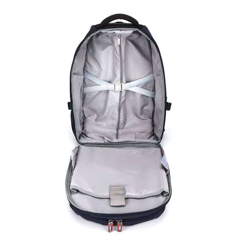 Wheeled Backpack Wheels Travel - Foldable Rolling Luggage Bag ulasan dan harga