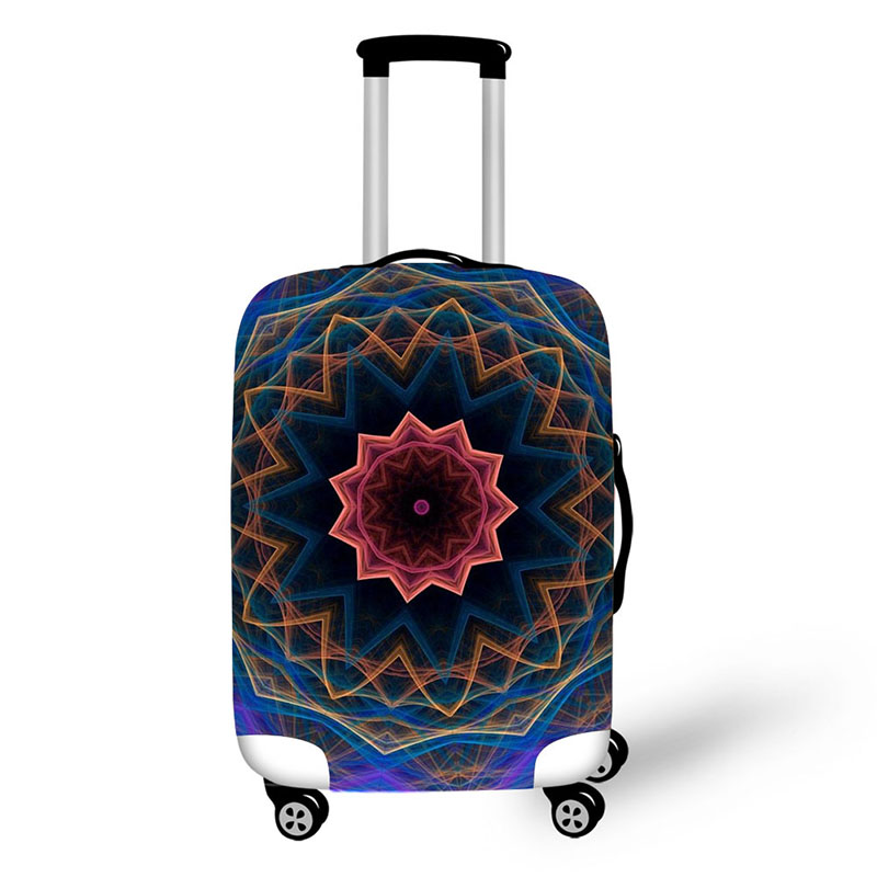 Abstract Design luggage protec - Waterproof Suitcase Cover Protector ulasan dan harga
