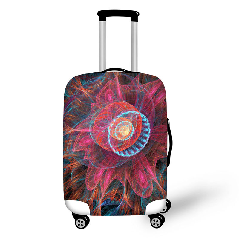 Abstract Design luggage protec - Waterproof Suitcase Cover Protector ulasan dan harga