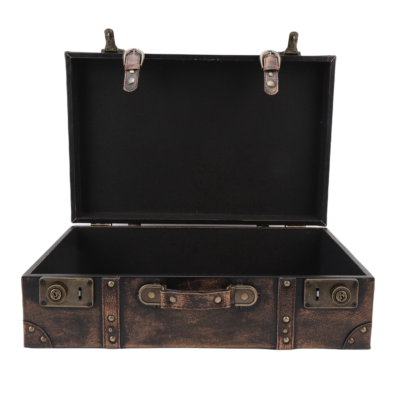 Vintage Suitcase Box Travel St - Retro Vintage Trunk Suitcase ulasan dan harga