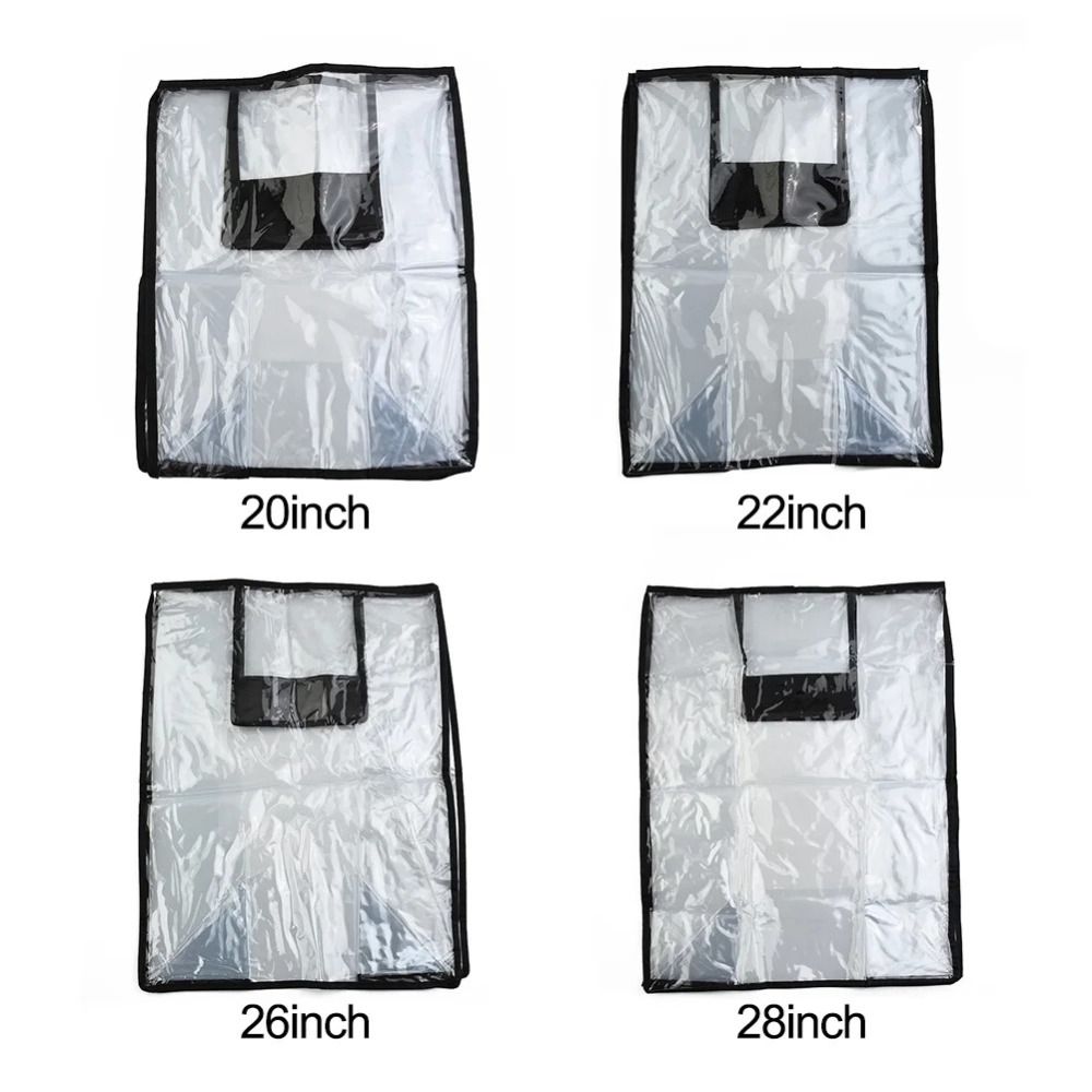 New Travel Luggage Protector C - Luggage Protective Cover Transparent ulasan dan harga