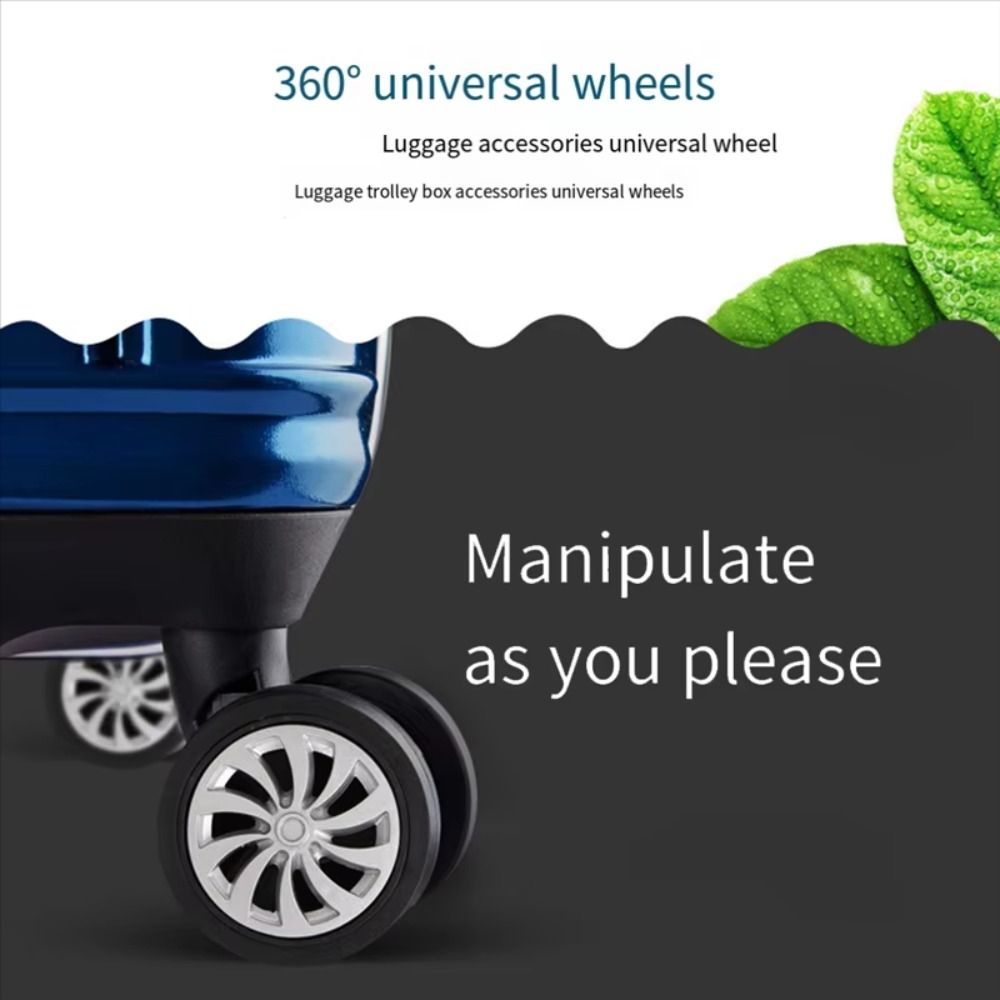 4Pcs Universal Luggage Suitcas - Silent Replacement Luggage Wheels ulasan dan harga