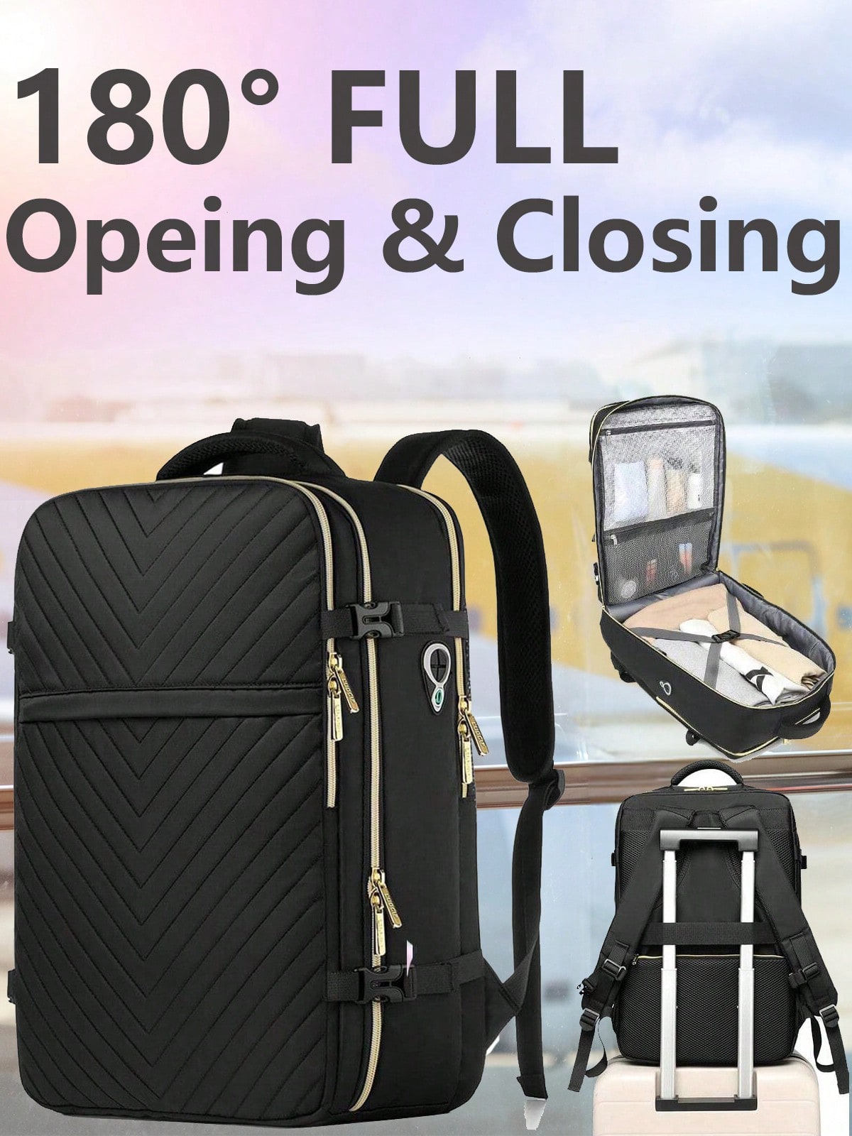 Large Carry On Travel Backpack - Luggage ulasan dan harga
