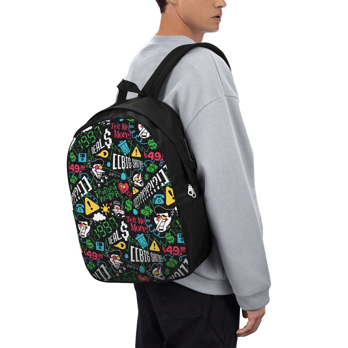 Deltarune SPAMTON G Backpack T - Backpacks ulasan dan harga
