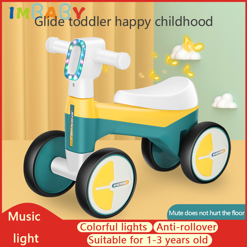 Baby Musical Balance Bike No P - Kids Ride On Suitcase Scooter ulasan dan harga