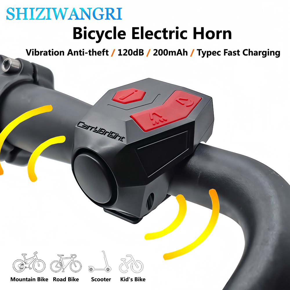 120dB Bicycle Horn Loud Electr - Kids Ride On Suitcase Scooter ulasan dan harga