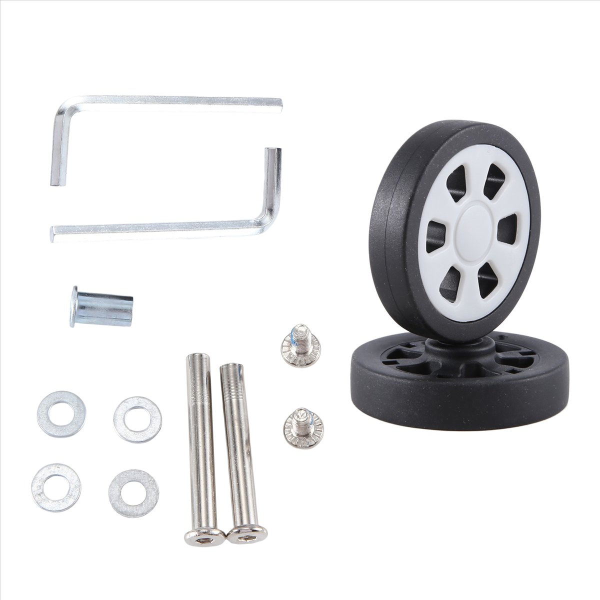 ABQR 55X12mm Luggage Wheels Re - Luggage ulasan dan harga