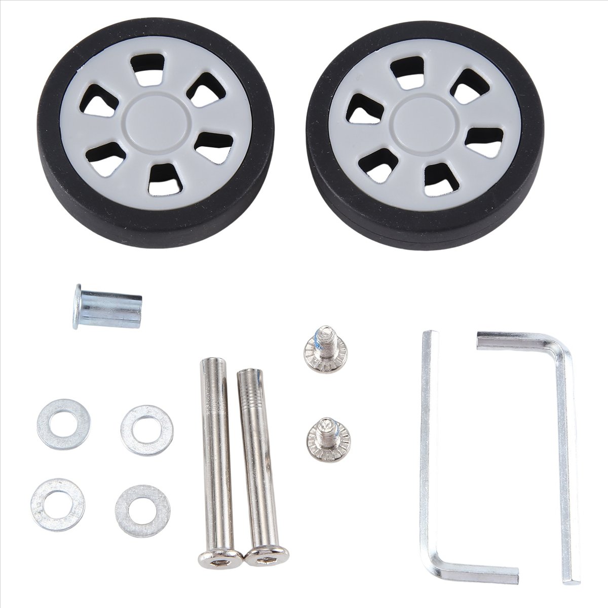 ABQR 55X12mm Luggage Wheels Re - Luggage ulasan dan harga