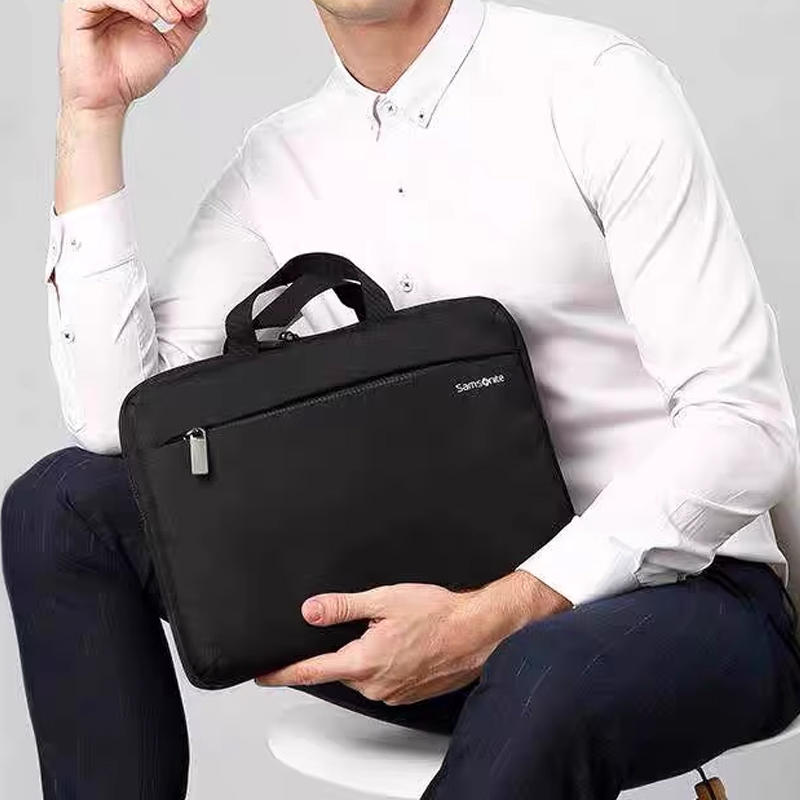 SAMSONITE Fabric Briefcase, Ha - Handbags ulasan dan harga