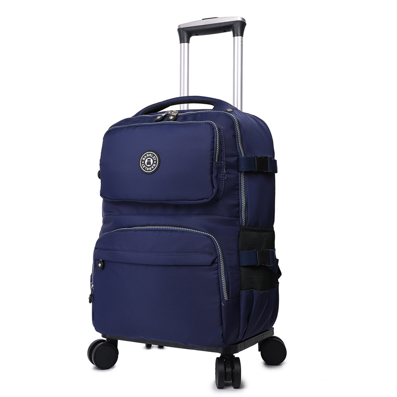 Women Travel Trolley Suitcase  - Foldable Rolling Luggage Bag ulasan dan harga