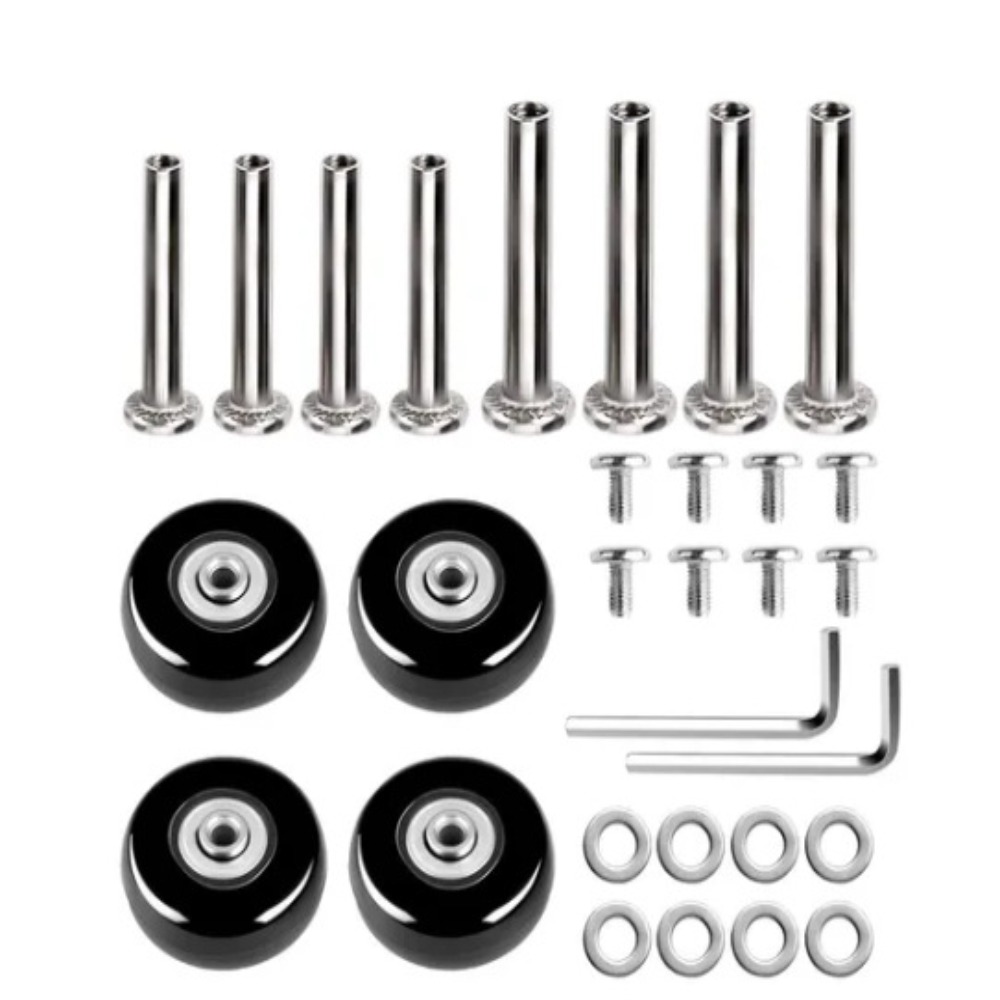 2/4pcs 57-59MM Sliding Replace - Silent Replacement Luggage Wheels ulasan dan harga