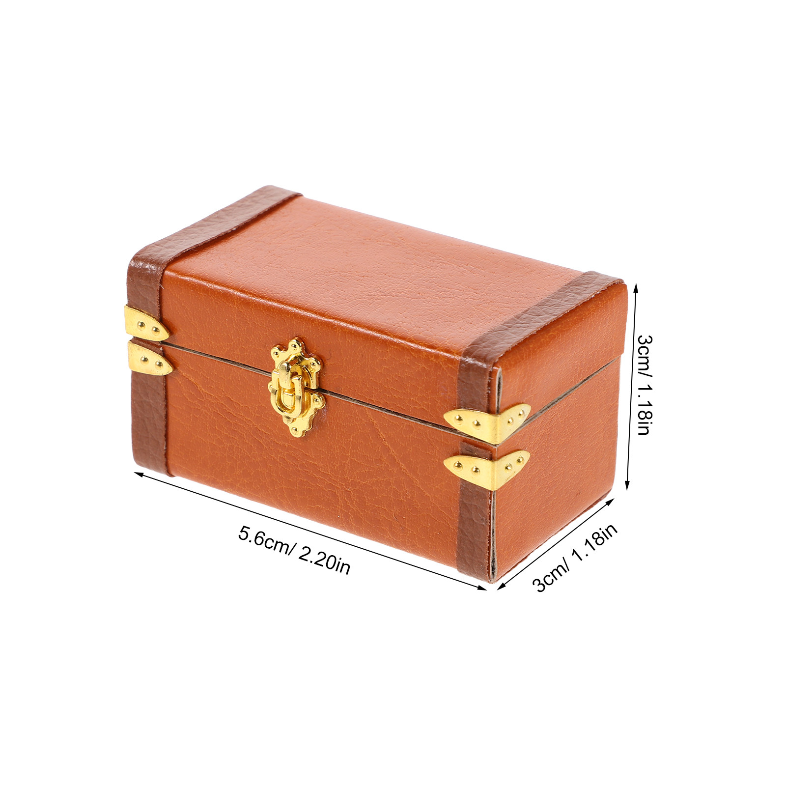 Miniature Vintage Travel Trunk - Retro Vintage Trunk Suitcase ulasan dan harga