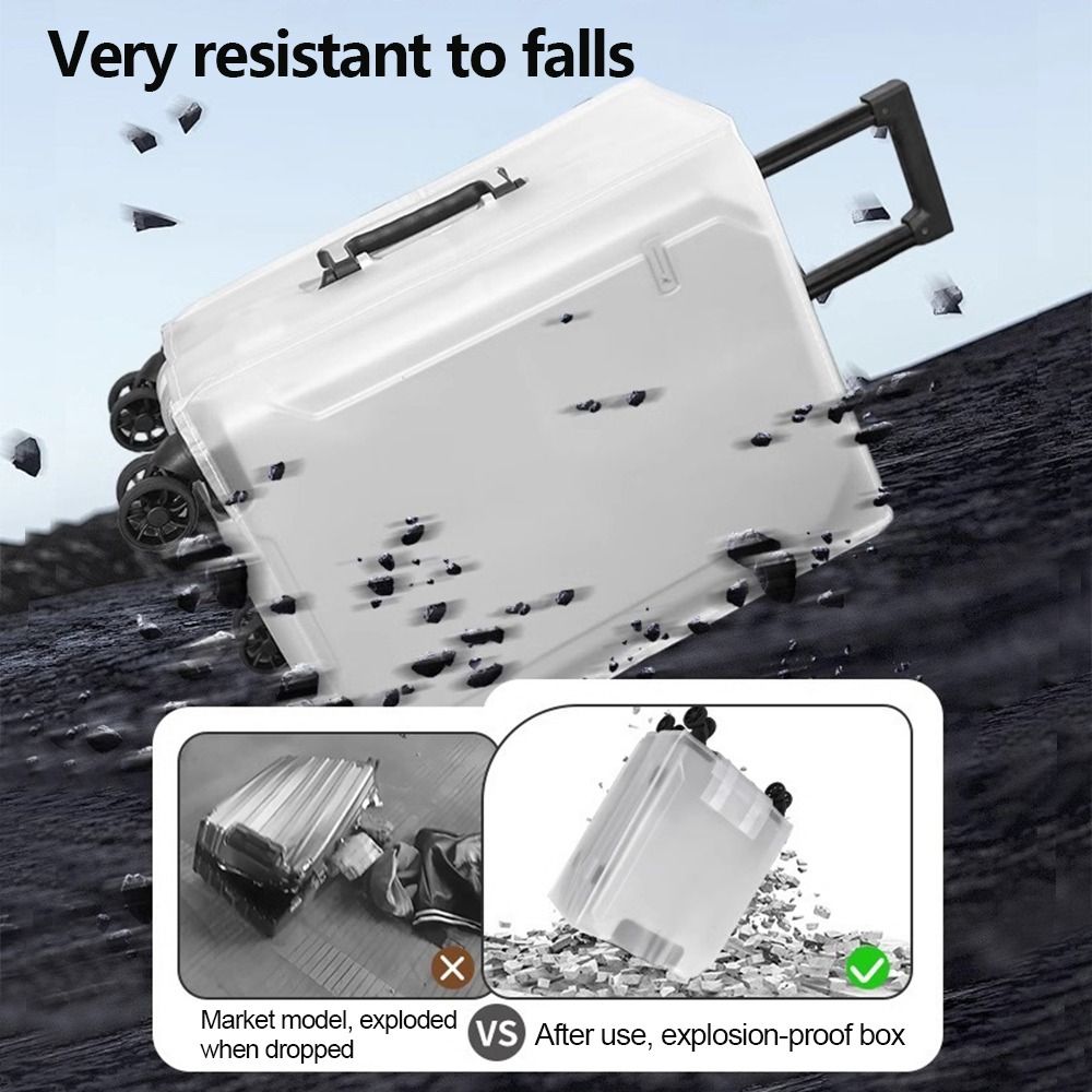 New Frosted Luggage Protector  - Waterproof Suitcase Cover Protector ulasan dan harga