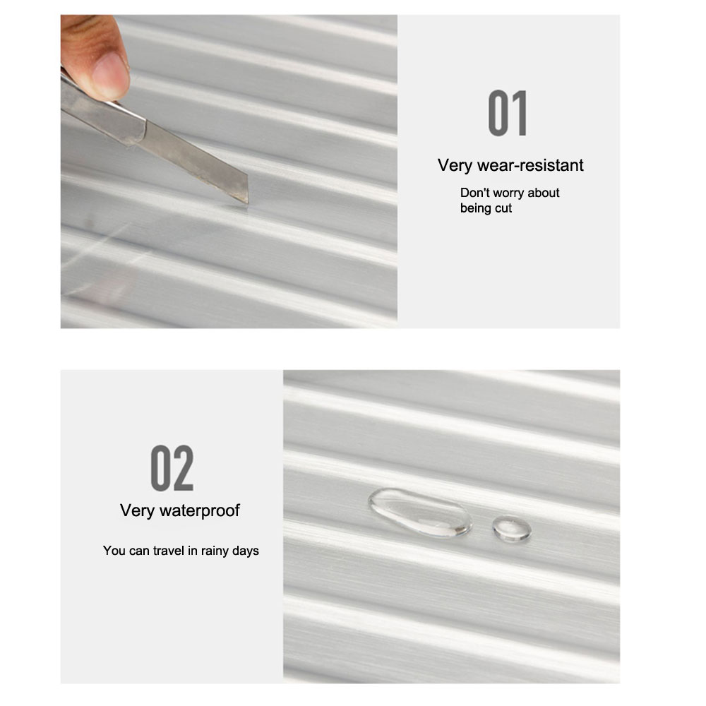 Transparent PVC Luggage Cover  - Luggage Protective Cover Transparent ulasan dan harga