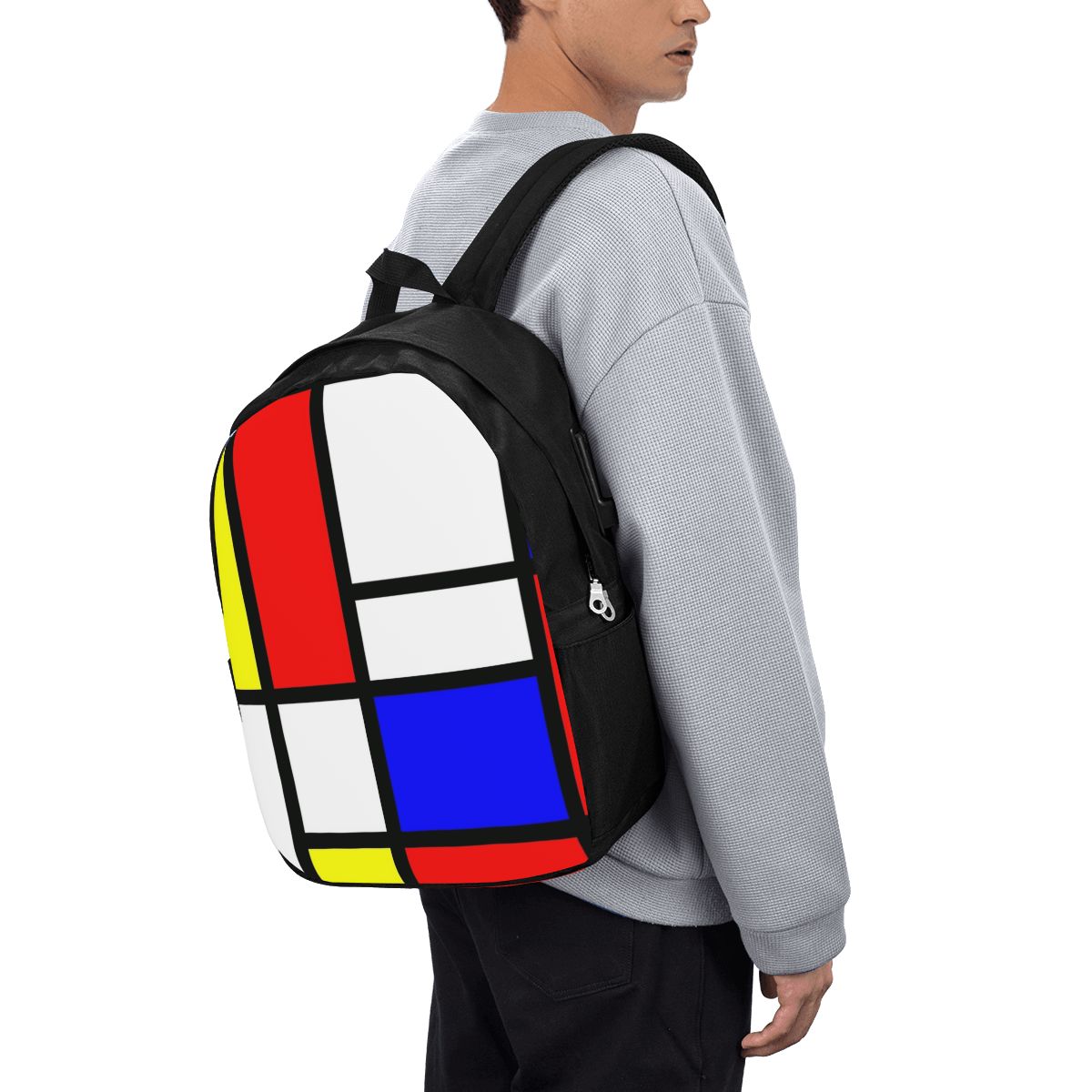 Piet Mondrian Composition  Bac - Travel Bags ulasan dan harga