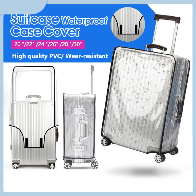 2027 Travel Transparent Luggag - Luggage Protective Cover Transparent ulasan dan harga
