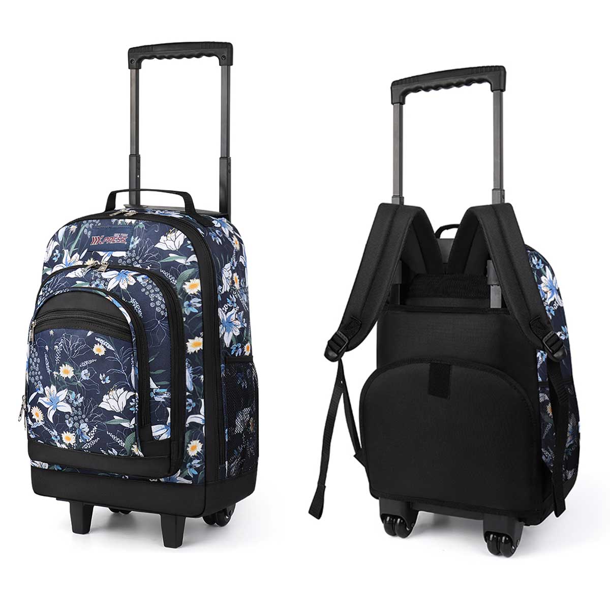 20 Inch Rolling Backpacks For  - Foldable Rolling Luggage Bag ulasan dan harga