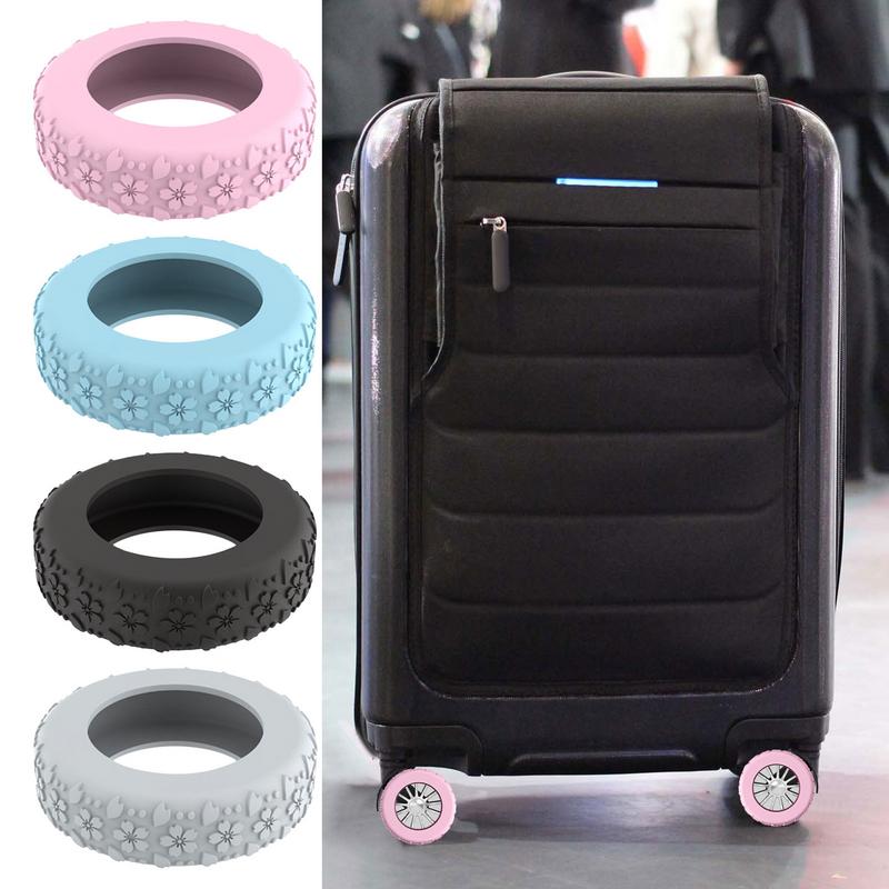 Luggage Wheel Covers 8X Silico - Waterproof Suitcase Cover Protector ulasan dan harga