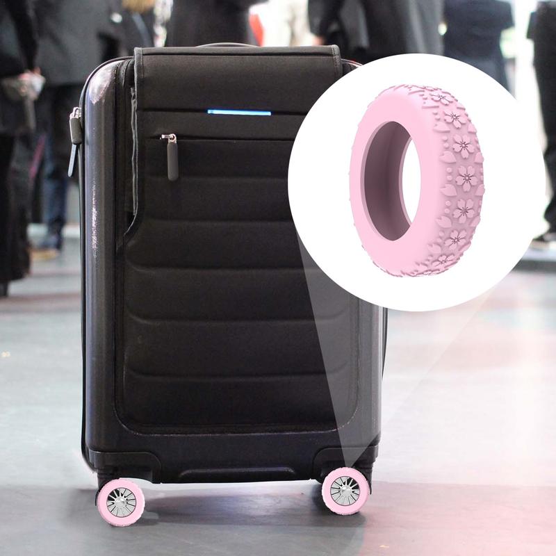 Luggage Wheel Covers 8X Silico - Waterproof Suitcase Cover Protector ulasan dan harga