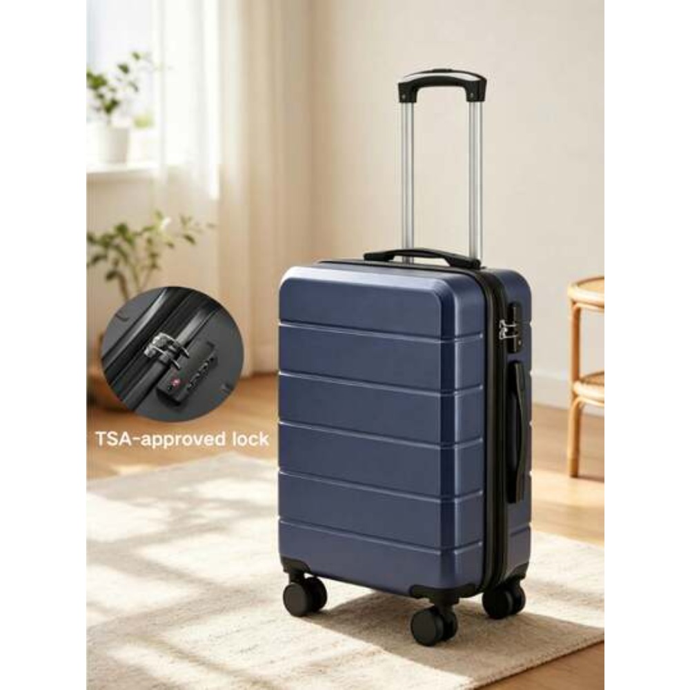 20 Inch Expandable ABS Hardsid - Cabin Size Lightweight Travel Trolley ulasan dan harga