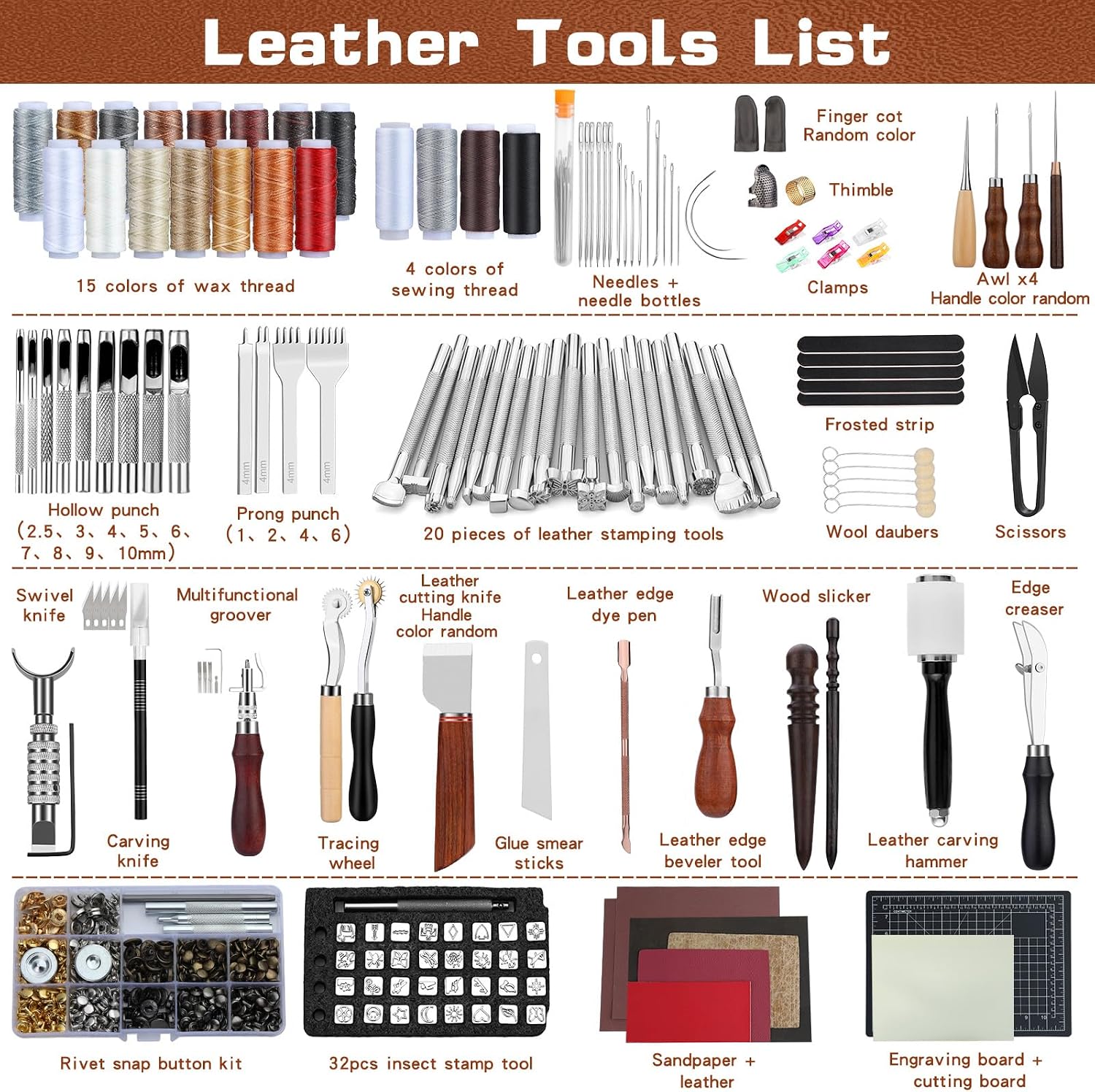Leather Tooling Kit Leather Cr - Handbags ulasan dan harga