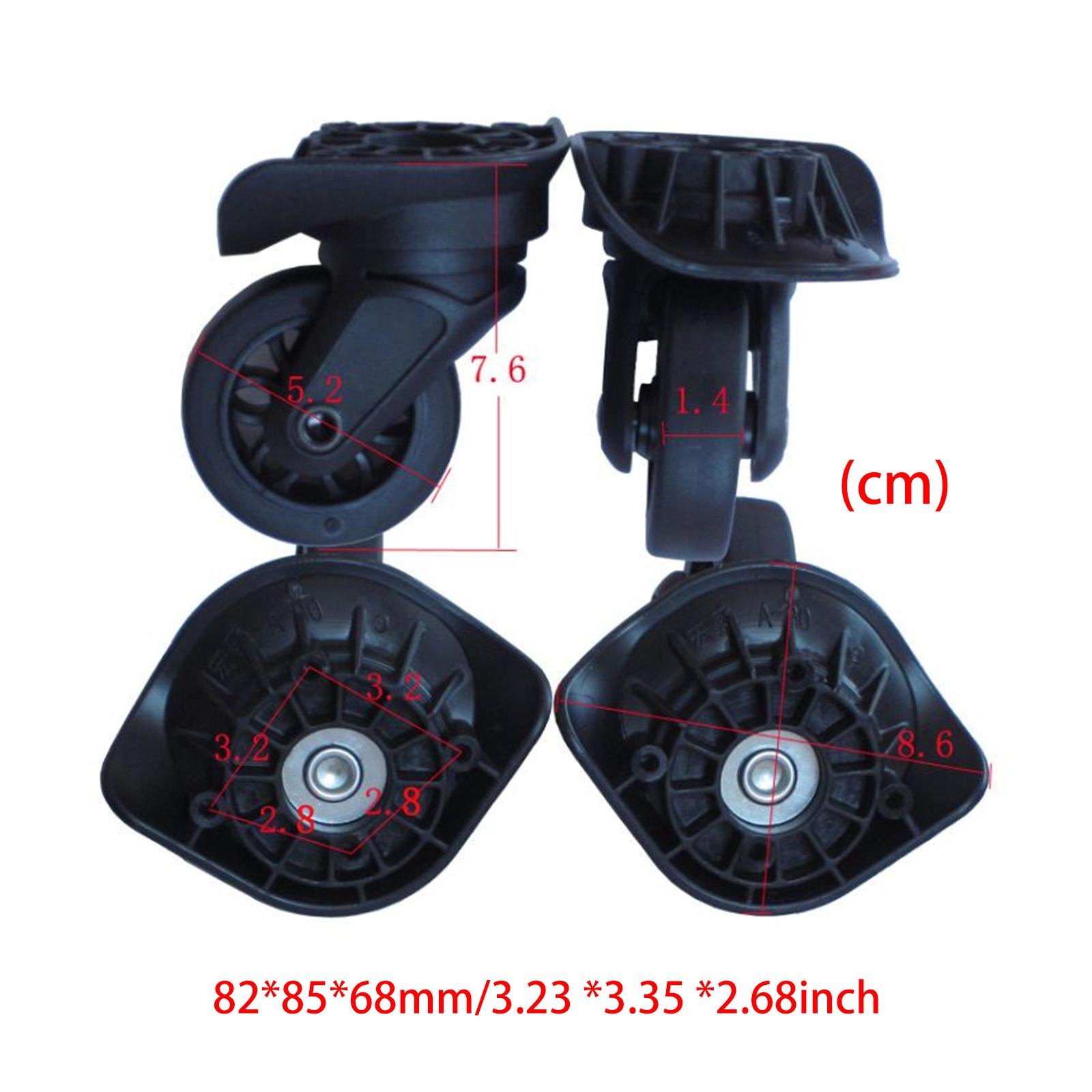 Universal Replacement Wheels f - Silent Replacement Luggage Wheels ulasan dan harga