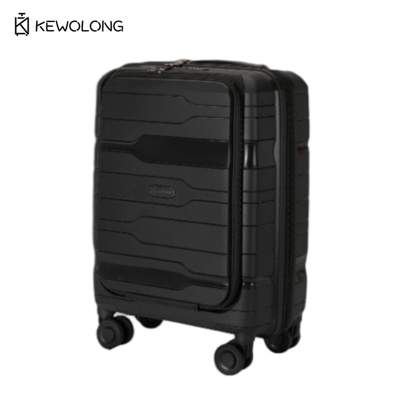 20 Inch Front Opening Carry On - Cabin Size Lightweight Travel Trolley ulasan dan harga