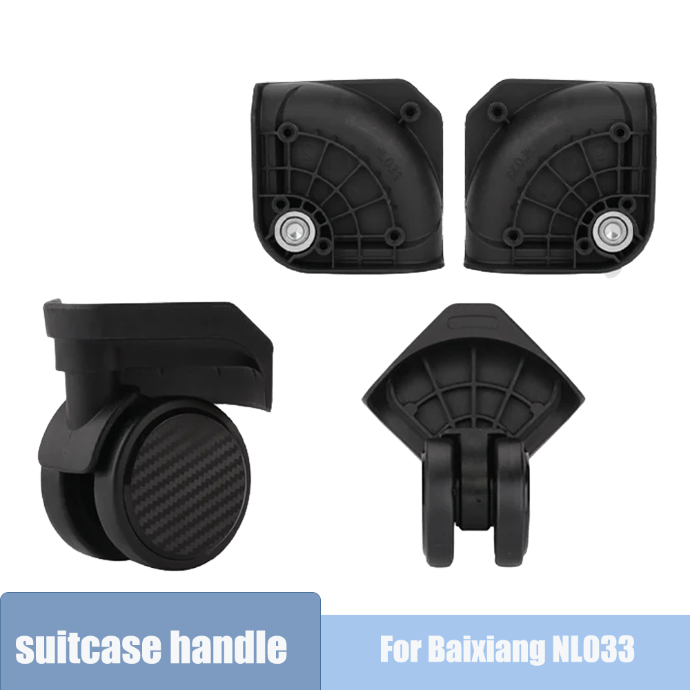 Replacement For Baixiang NL033 - Silent Replacement Luggage Wheels ulasan dan harga