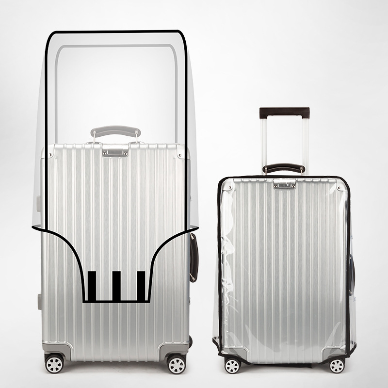 Transparent Pvc Luggage Protec - Luggage Protective Cover Transparent ulasan dan harga