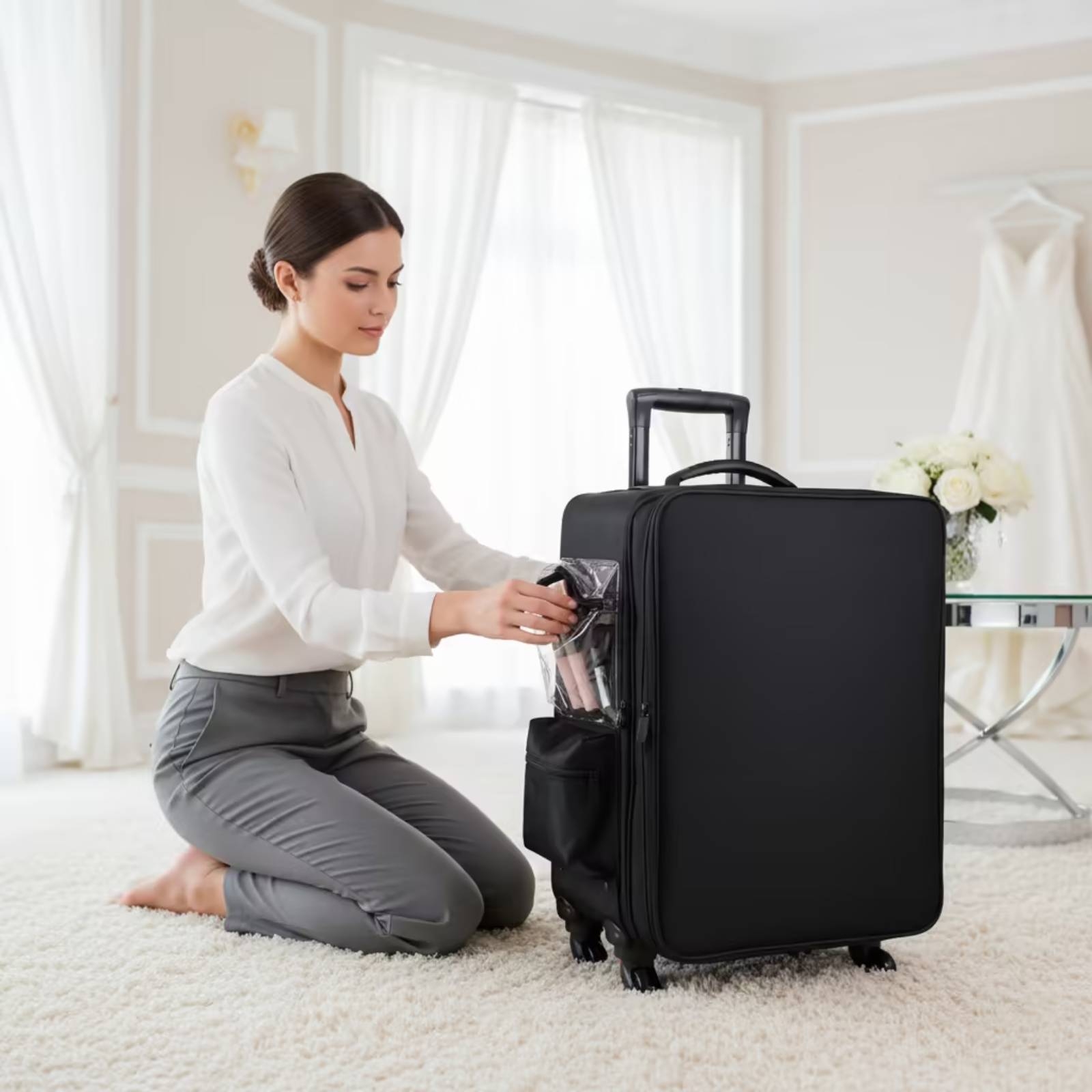 Makeup Case with Rotating Whee - Backpacks ulasan dan harga