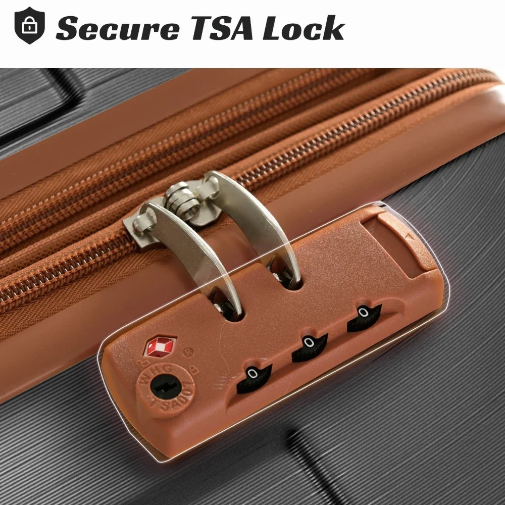 Luggage Sets 3 Piece, Expandab - Expandable Hard Shell Luggage Set ulasan dan harga