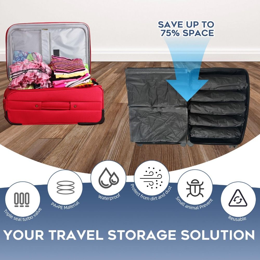 New Reusable Hand Roll Vacuum  - Luggage ulasan dan harga