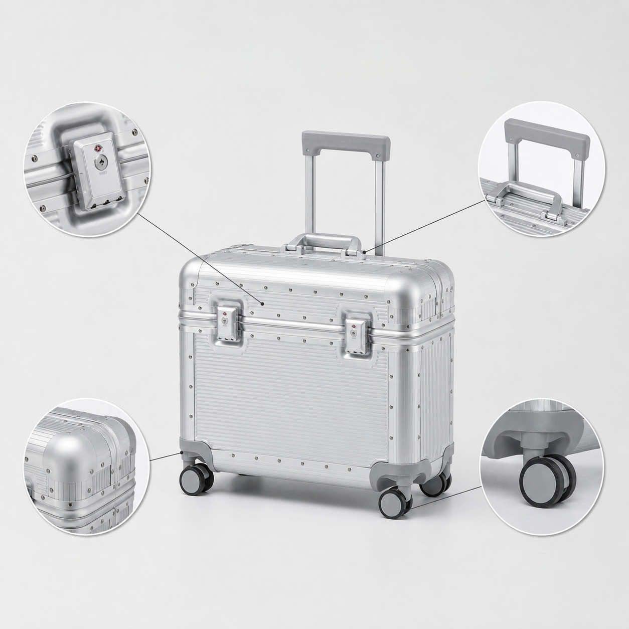 Bunnyfly 20-Inch PC Carry-On S - Aluminum Frame Carry On Luggage ulasan dan harga