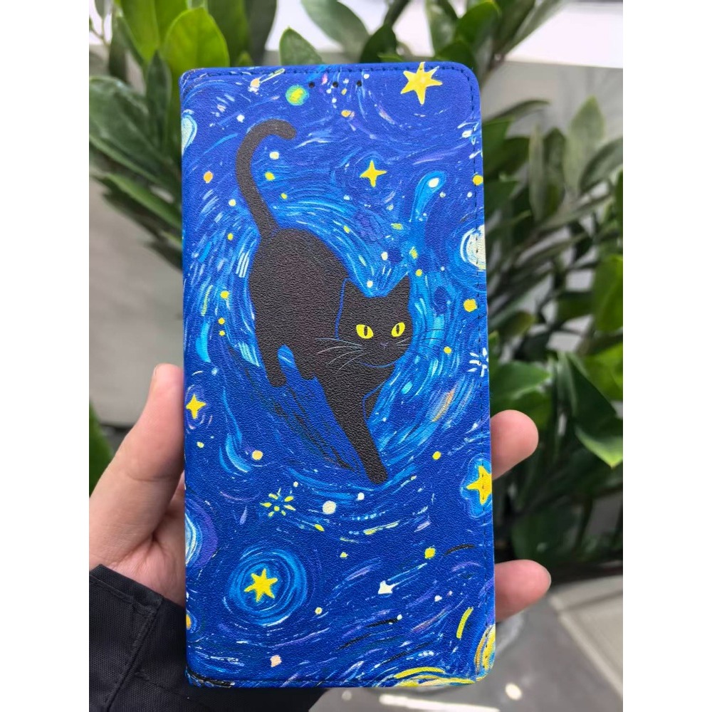 Painted Magnetic Flip Leather  - Wallets ulasan dan harga
