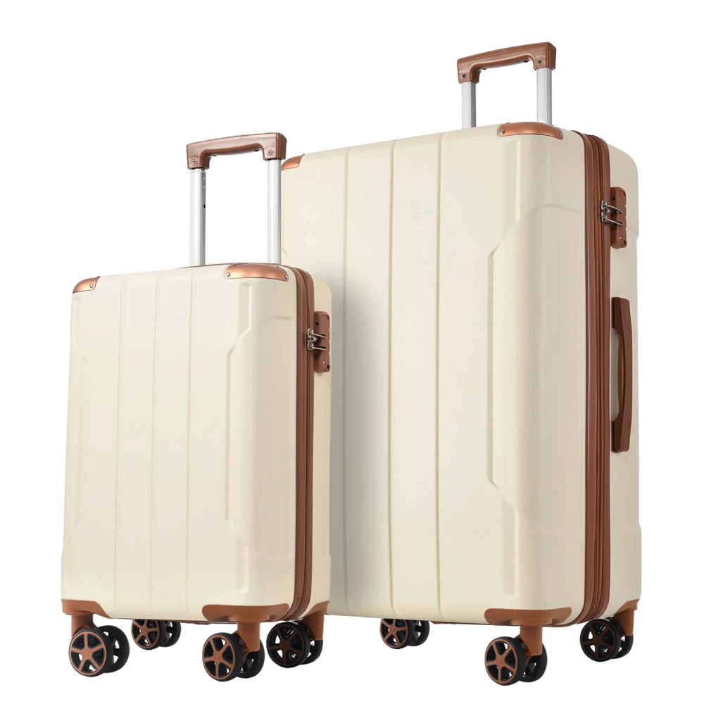 Hardshell ABS Luggage Sets 2 P - Expandable Hard Shell Luggage Set ulasan dan harga
