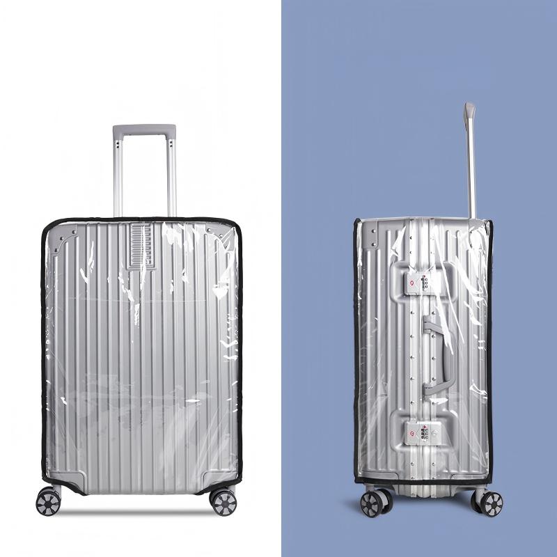 16-28 Inch Transparent PVC Lug - Luggage Protective Cover Transparent ulasan dan harga