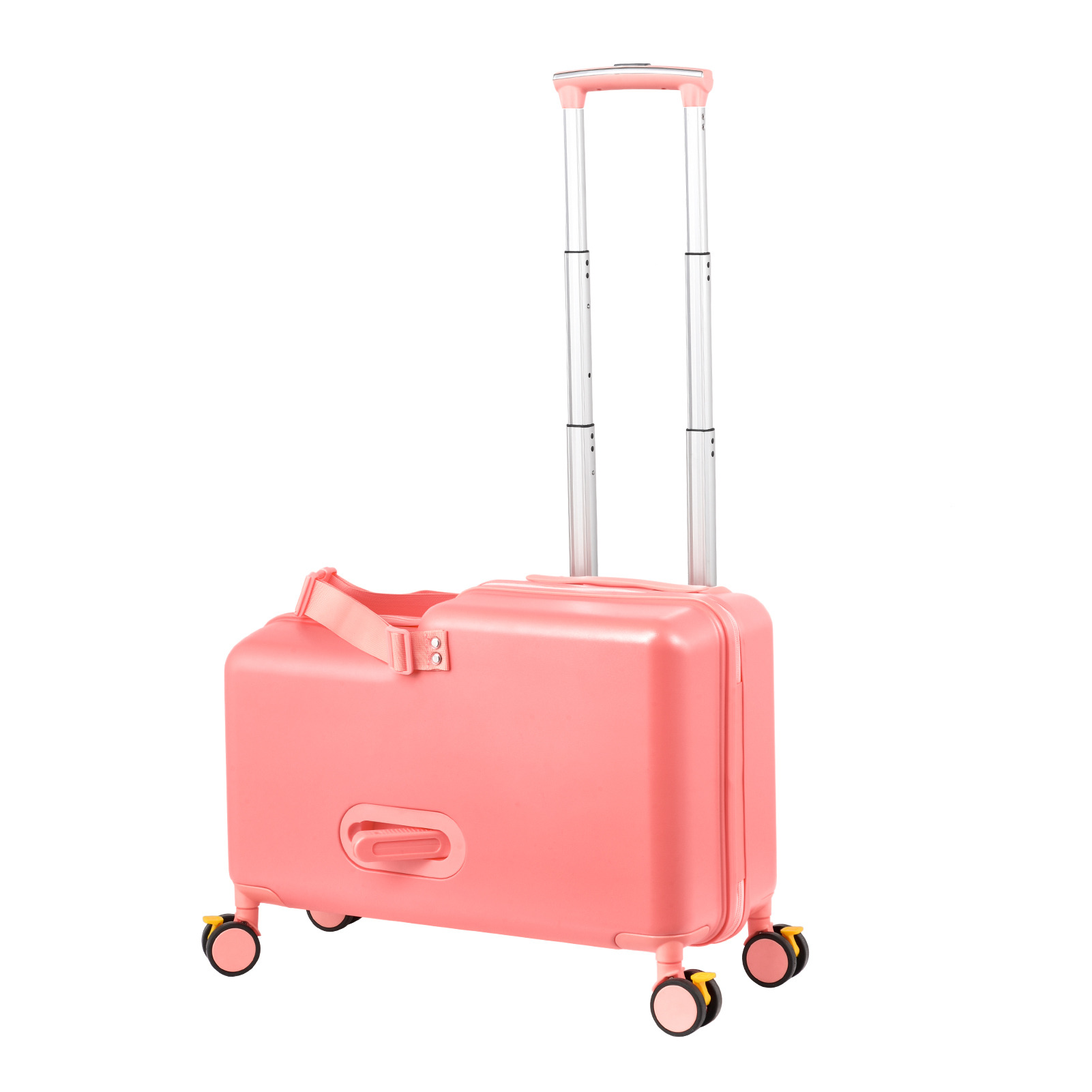 20 Inch Kids Ride on Suitcase  - Spinner Wheel Rolling Suitcase 20 Inch ulasan dan harga