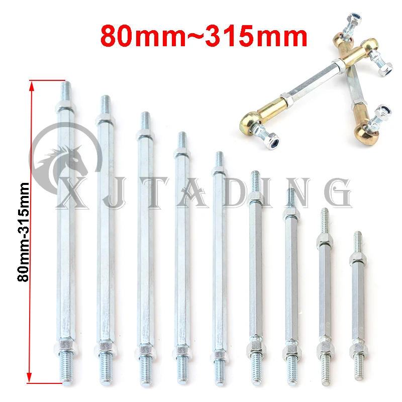 80mm-280mm M8 Steering Tie Rod - Kids Ride On Suitcase Scooter ulasan dan harga